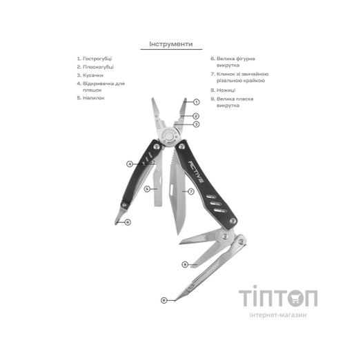 Мультитул Active Scitool (VKB-36A)