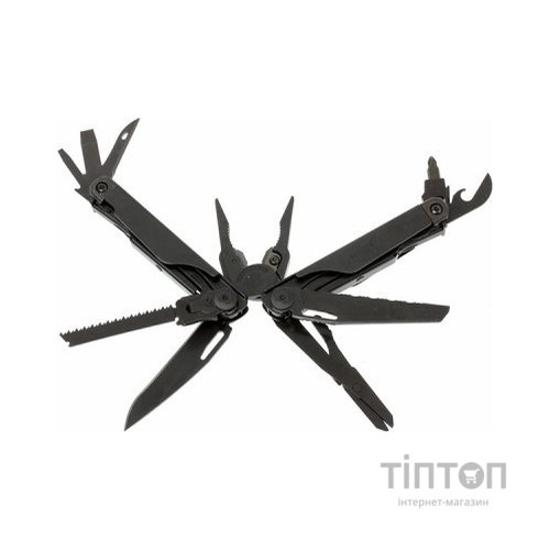 Мультитул Leatherman Surge BLACK, чехол MOLLE, картонная коробка (831333)