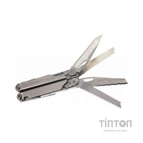 Мультитул Leatherman WAVE PLUS, синтетичний чохол, карт. коробка (832524)
