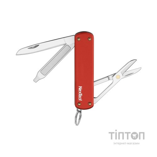 Мультитул NexTool Mini Pocket Knife червоний (NE0142)