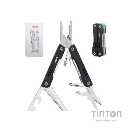 Мультитул NexTool Mini Sailor Pliers S11 чорний (NE20156C)