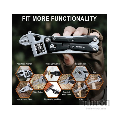 Мультитул NexTool Wrench W4 (NE20362A)