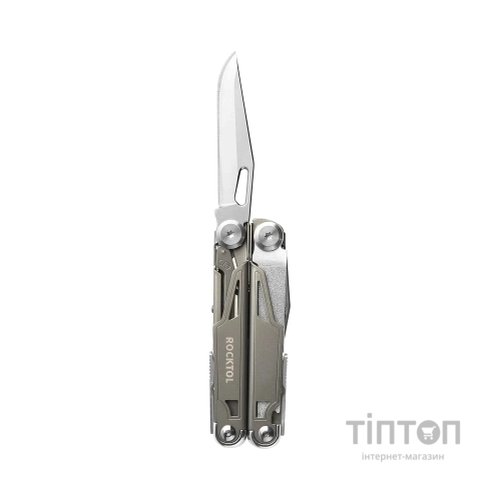 Мультитул Rocktol 19-в-1 з титановим покриттям та нейлоновим чохлом (SK02VG)