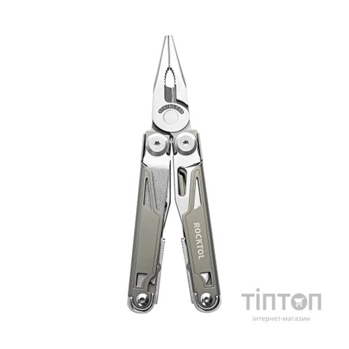 Мультитул Rocktol 19-в-1 з титановим покриттям та нейлоновим чохлом (SK02VG)