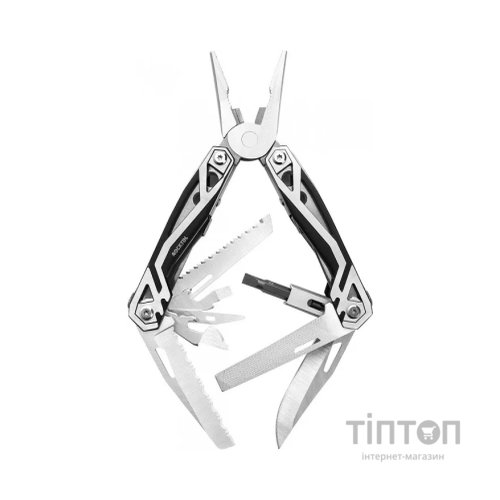 Мультитул Rocktol 21-в-1 з нейлоновим чохлом та бітами (SK01)