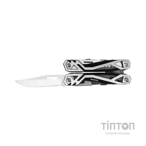 Мультитул Rocktol 21-в-1 з нейлоновим чохлом та бітами (SK01)