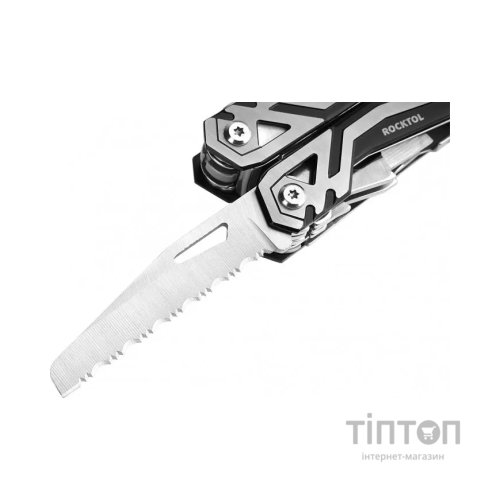 Мультитул Rocktol 21-в-1 з нейлоновим чохлом та бітами (SK01)