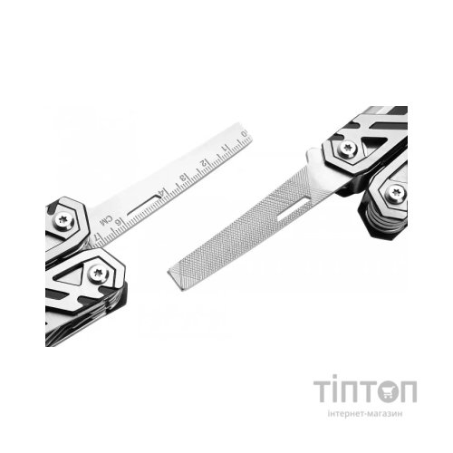 Мультитул Rocktol 21-в-1 з нейлоновим чохлом та бітами (SK01)