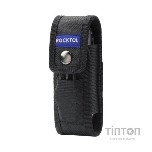 Мультитул Rocktol 22-в-1 з нейлоновим чохлом, кресалом, свистком та бітами (SK04)