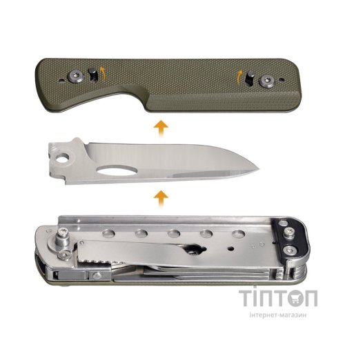 Мультитул Roxon Flex S505G,зелений (S505Ggreen)