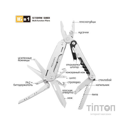 Мультитул Roxon Storm (S801S)