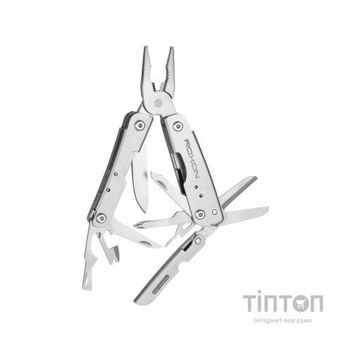 Мультитул Roxon зі змінними бітами Grey (M2)