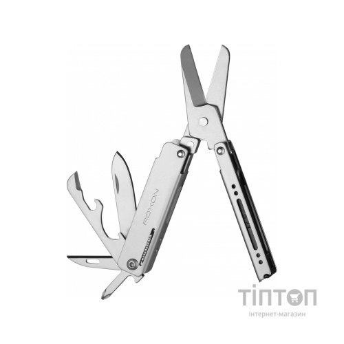 Мультитул Roxon зі змінними бітами Grey (M3)