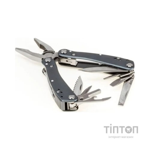 Мультитул TheGeneral Omni 9 функцій 165 мм у чохлі графітовий (1690TG-11)