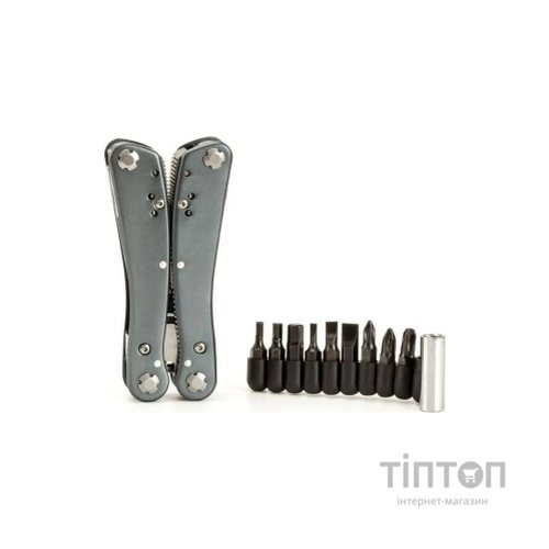 Мультитул TheGeneral Omni 9 функцій 165 мм у чохлі графітовий (1690TG-11)