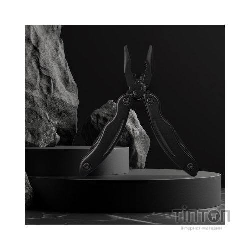 Мультитул TheGeneral Versa 9 функцій 165 мм у чохлі чорний (1689TG-1)