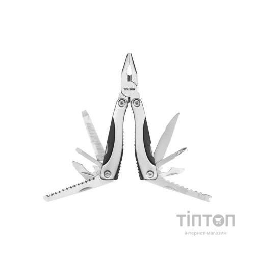 Мультитул Tolsen розкладні 102 мм 9-в-1 (30046)