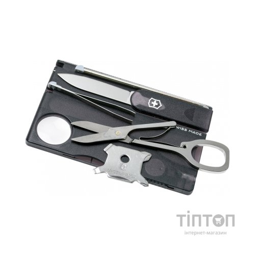 Мультитул Victorinox SwissCard Lite Transparent Black (0.7333.T3)