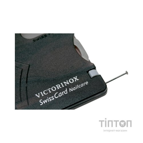 Мультитул Victorinox SwissCard NailCare Transparent Black (0.7240.T3)