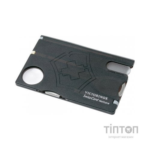Мультитул Victorinox SwissCard NailCare Transparent Black (0.7240.T3)