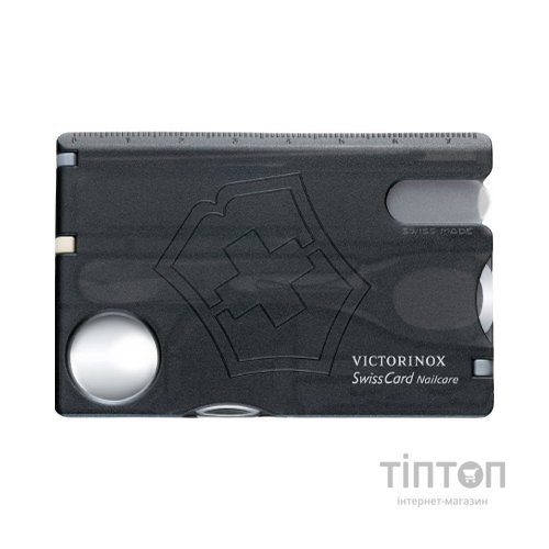 Мультитул Victorinox SwissCard NailCare Transparent Black (0.7240.T3)