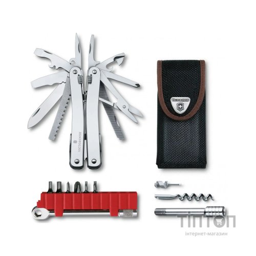 Мультитул Victorinox SwissTool Spirit X Plus Ratchet Nylon Case (3.0236.N)