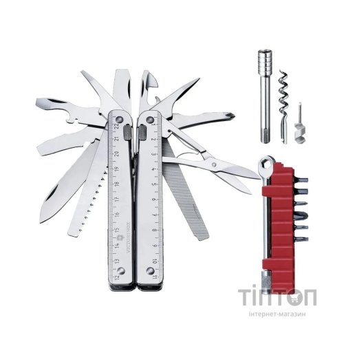 Мультитул Victorinox SwissTool X Plus Ratchet Leather Case (3.0339.L)