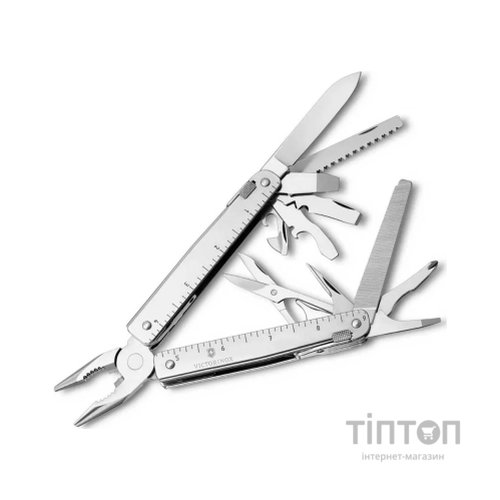 Мультитул Victorinox SwissTool X Plus Ratchet Leather Case (3.0339.L)