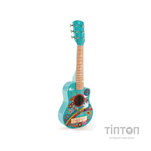Музична іграшка Hape Дитяча гітара Енергія квітів (E0600)