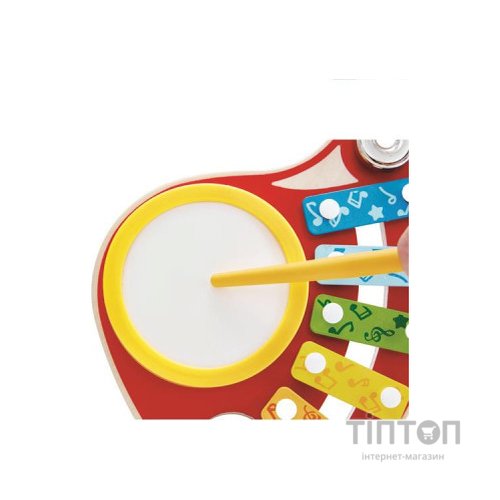 Музична іграшка Hape Дитяча гітара Міні-оркестр 6 в 1 (E0335)