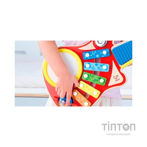 Музична іграшка Hape Дитяча гітара Міні-оркестр 6 в 1 (E0335)