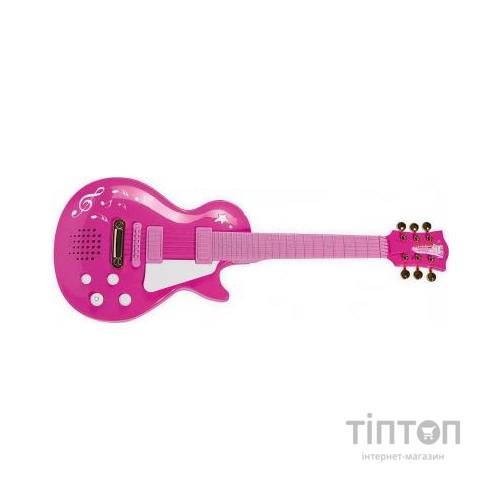 Музична іграшка Simba Електронна Рок-гітара Дівочий стиль з металевими струнами 56 (6830693)