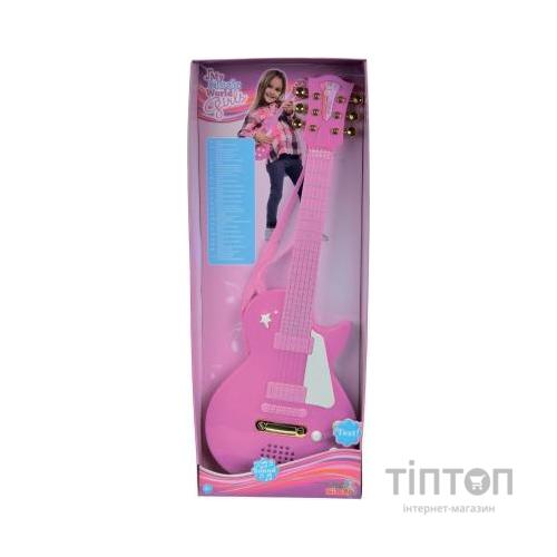 Музична іграшка Simba Електронна Рок-гітара Дівочий стиль з металевими струнами 56 (6830693)