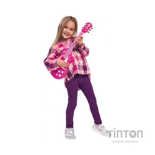Музична іграшка Simba Електронна Рок-гітара Дівочий стиль з металевими струнами 56 (6830693)