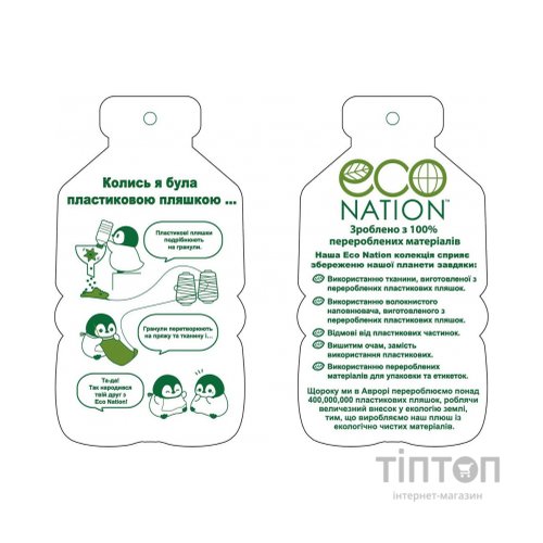 М'яка іграшка Aurora Акула 38 см (200207D)