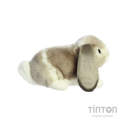 М'яка іграшка Aurora м'яконабивна Голландський вислоухий кролик Сірий 23 см (201090B)