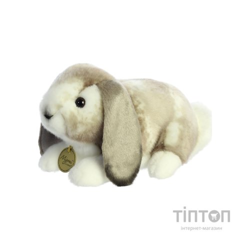 М'яка іграшка Aurora м'яконабивна Голландський вислоухий кролик Сірий 23 см (201090B)