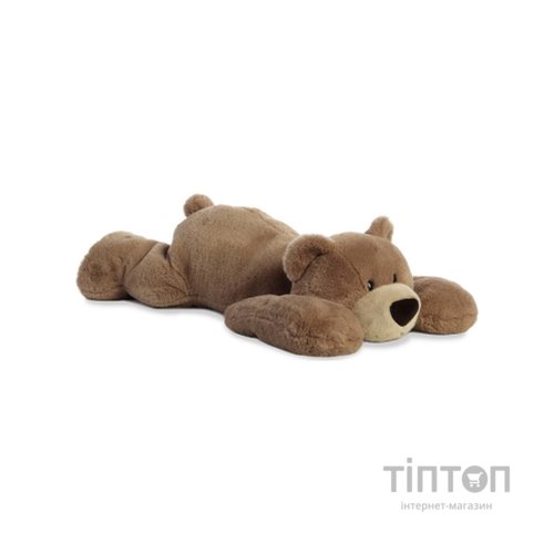 М'яка іграшка Aurora Ведмідь лежачий коричневий 28 см (171456C)