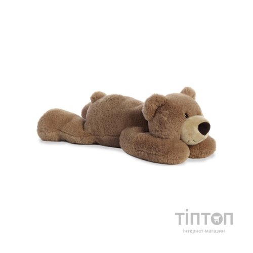 М'яка іграшка Aurora Ведмідь лежачий коричневий 28 см (171456C)