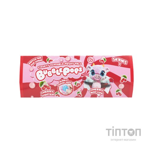 М'яка іграшка Bubble Pops Вишнева корівка 34 см (2312004/10)
