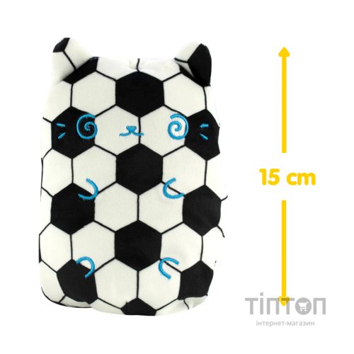 М'яка іграшка Cats vs Pickles 2 в 1 – Котик та огірок Футбол (CVP2200-2)