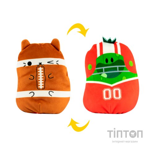 М'яка іграшка Cats vs Pickles 2 в 1 – Котик та огірок Спортсмени (CVP2200-3)
