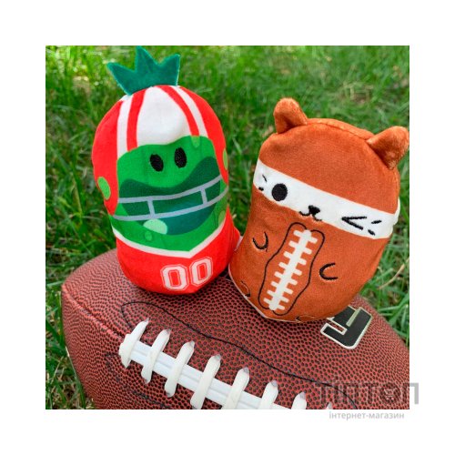 М'яка іграшка Cats vs Pickles 2 в 1 – Котик та огірок Спортсмени (CVP2200-3)
