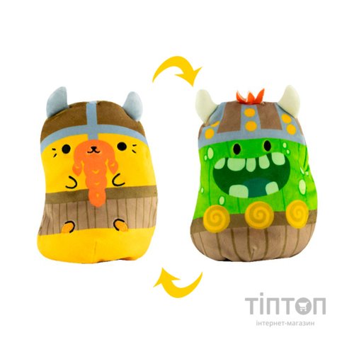 М'яка іграшка Cats vs Pickles 2 в 1 – Котик та огірок Вікінги (CVP2200-1)