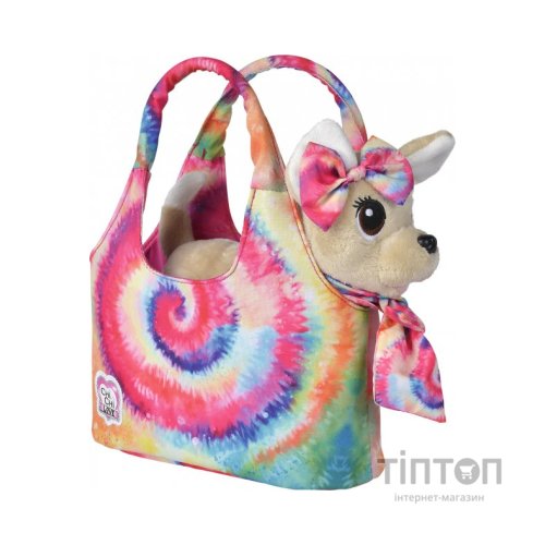 М'яка іграшка Chi Chi Love Собачка Чихуахуа Фешн Батік із сумочкою 20 см (5890008)