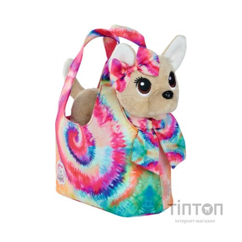 М'яка іграшка Chi Chi Love Собачка Чихуахуа Фешн Батік із сумочкою 20 см (5890008)