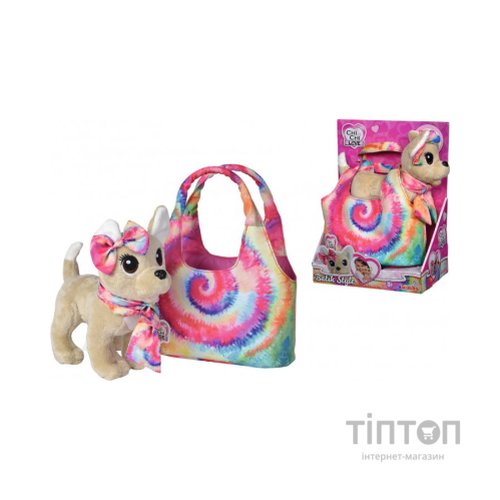 М'яка іграшка Chi Chi Love Собачка Чихуахуа Фешн Батік із сумочкою 20 см (5890008)