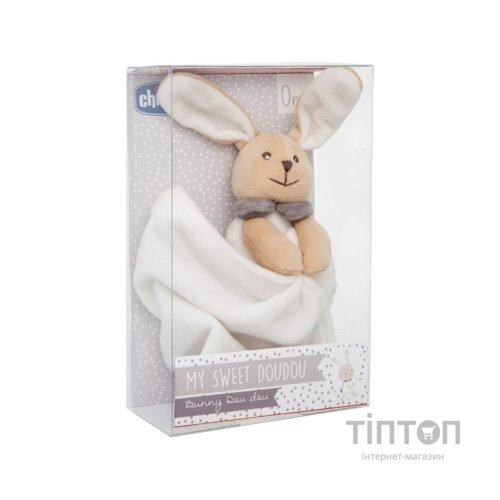 М'яка іграшка Chicco комфортер з серії My Sweet DouDou Зайченя DouDou (09609.00)