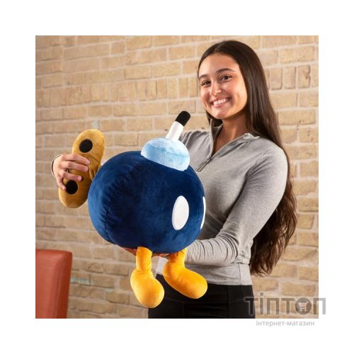 М'яка іграшка Club Mocchi- Mocchi- Боб-омб із Супер Маріо 32 х 34 см (T12813)