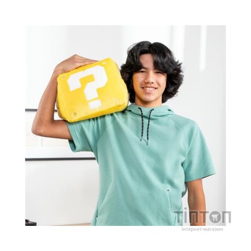 М'яка іграшка Club Mocchi- Mocchi- Куб зі знаком запитання із Супер Маріо 28 х 23 см (T12887)